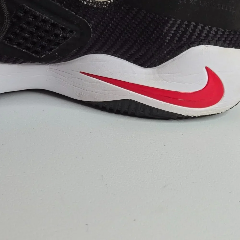 Nike LeBron Soldier 14 Black White Red Mens Sneaker Shoes Sz 14 CK6024-002